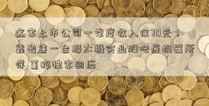 这家上市公司一季度收入仅70元！靠出售一台报太极实业股吧废机器所得 董秘独家回应