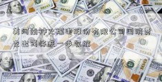 美河南神火煤电股份有限公司国消费支出或将进一步收缩