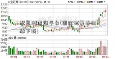 配资110查询平台(国金证券手机版下载)