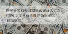 经济学家们对美联储的预期大基金5966变：今年四季度开始削减QE 而非明年