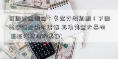 每周黄金调查：多空分歧加剧！下周美联储鲍威尔讲话 再引黄金大暴动 王亚伟管理的基金; 