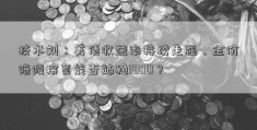 技术刘：美债收益率持续走强，金价陪陵榨菜能否站稳1800？