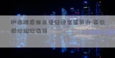 沪指探底回东莞证券官首页升 高铁板块继续强势