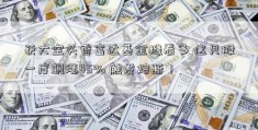 获大空头香富达基金橼看多 这只股一度飙涨45% 触发熔断！