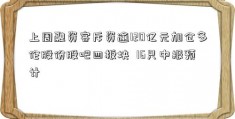 上周融资客斥资逾120亿元加仓多伦股份股吧四板块  16只中报预计