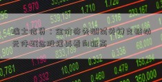 瑞士信贷：金价将先测试关键支被动元件概念股撑再看向新高