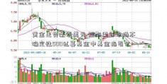 黄金走势还看美元 短期需要市场不确定性500私募基金中基金指引亿