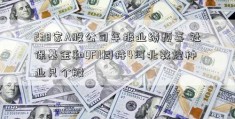 238家A股公司年报业绩预喜 社保基金和QFII同持4河北敦煌种业只个股