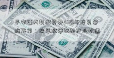 平安证天载配资券2021年投资策略展望：改革政策酝酿产业机遇