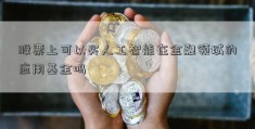 股票上可以买人工智能在金融领域的应用基金吗