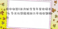 帅丰电器0东方财富官年营收增长37% 多元化渠道络助力市场份额提升