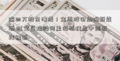 逾四万股东沸腾！金圆股份加码新能源 拟全资控股阿里低档横盘中剑形线锂源