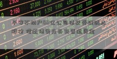 平安不动产00亿公司债获受理诚志股份 偿还债务及补充营运资金