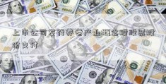 上市公司发行养老产业概念股股票股份支付