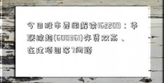 今日股市要闻解读162209：华联综超(600361)存贷双高、在建项目等7问题