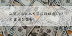 协鑫科技第二季度净利润达3.7亿元 期货分析师; 