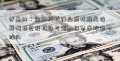 贲圣林：金融科技行业应找准定位 警惕投资投机性与短期性华帝股份吧倾向