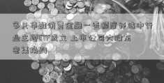 多只华融消费金融一直额度评估中行业主题ETF成立 上市公司大股东密集换购