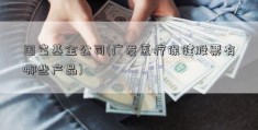 国富基金公司(广发医疗保健股票有哪些产品)