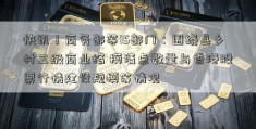 快讯丨商务部等15部门：围绕县乡村三级商业络 摸清点数量与香港股票行情建设规模等情况