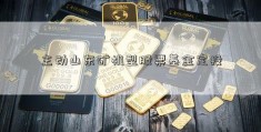 主动山东矿机型股票基金定投