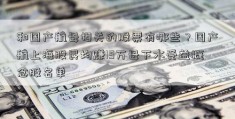 和国产航母相关的股票有哪些？国产航上海股民均赚15万母下水受益概念股名单